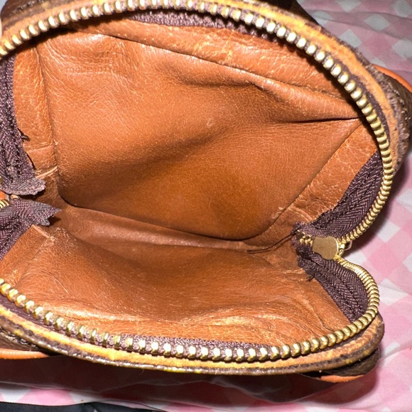 Louis Vuitton Danube Micro Mini Strap Brown Monogram Canvas Cross Body Bag - Picture 4 of 7